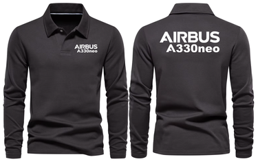 AIRBUS A330 NEO LONG SLEEVE POLO